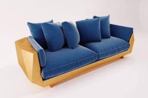 Stone Sofa: divano moderno con struttura in granito - Bat eye