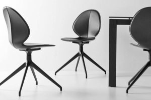 Balis: sedia resistente, leggera ed ergonomica (con o senza struttura girevole) - Calligaris