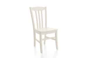Chenzia: sedia classica bianca in legno - Scandola