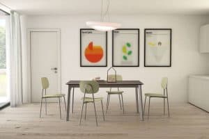 Basil: tavolo moderno allungabile - Diotti.com