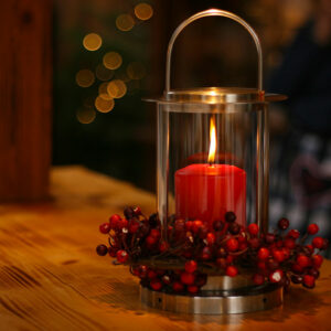 Candle with lantern